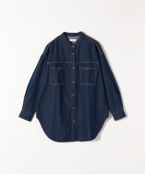 SHIPS any WOMEN(シップス　エニィ　ウィメン)/SHIPS any:〈ウォッシャブル〉ビックシルエット デニム シャツ［SHIPS any DENIM］/img01