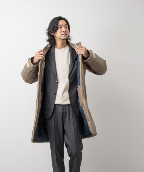 NOLLEY’S goodman(ノーリーズグッドマン)/【NANGA/ナンガ】別注AURORA Soutien Collar Coat with HOOD/img09