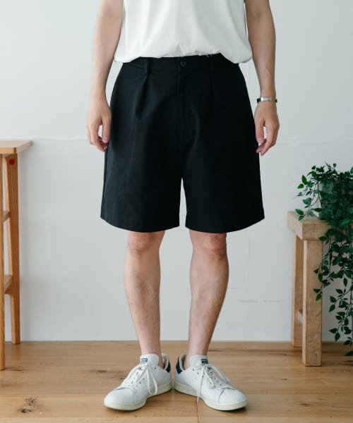 ITEMS URBANRESEARCH(アイテムズアーバンリサーチ（メンズ）)/2－tuck チノショートパンツ/img27