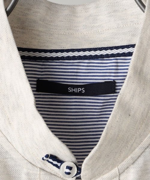 SHIPS MEN(シップス　メン)/SHIPS: ショールカラー カノコ ポロシャツ/img06