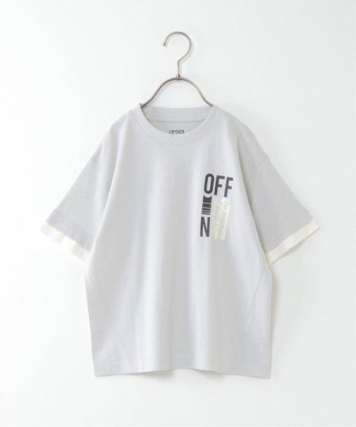 ikka kids(イッカ　キッズ)/【キッズ】【冷感】袖レイヤーTシャツ（100〜160cm）/img10