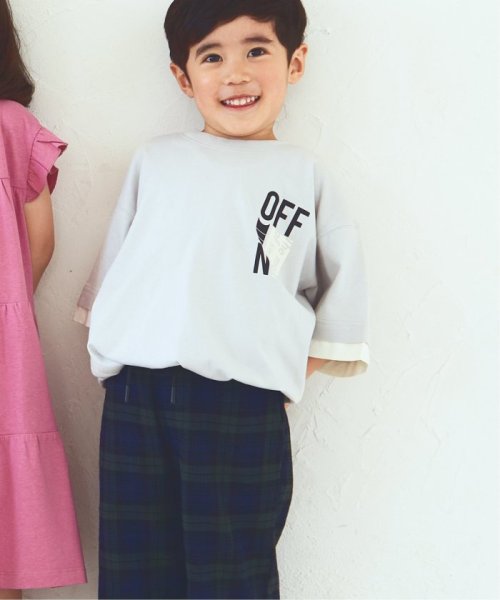 ikka kids(イッカ　キッズ)/【キッズ】【冷感】袖レイヤーTシャツ（100〜160cm）/img11