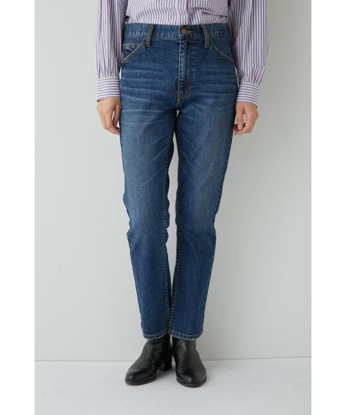 スリムストレートデニム 