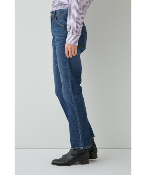 スリムストレートデニム 