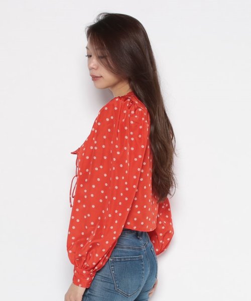 LEVI’S OUTLET(リーバイスアウトレット)/FAWN TIE BLOUSE DAISY FOULARD ENAMEL ORA/img01