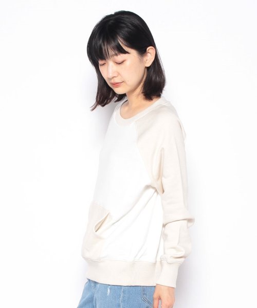 LEVI’S OUTLET(リーバイスアウトレット)/LMC WIDE NECK SWEATSHIRT LMC NEUTRAL COL/img01