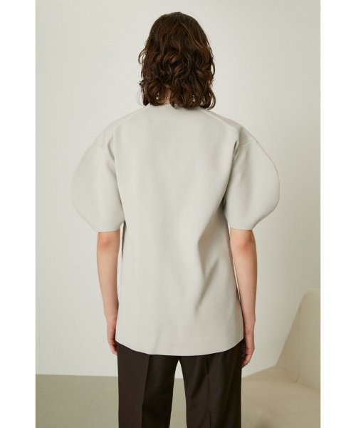 RIM.ARK(リムアーク)/Round form long knit tops/img09