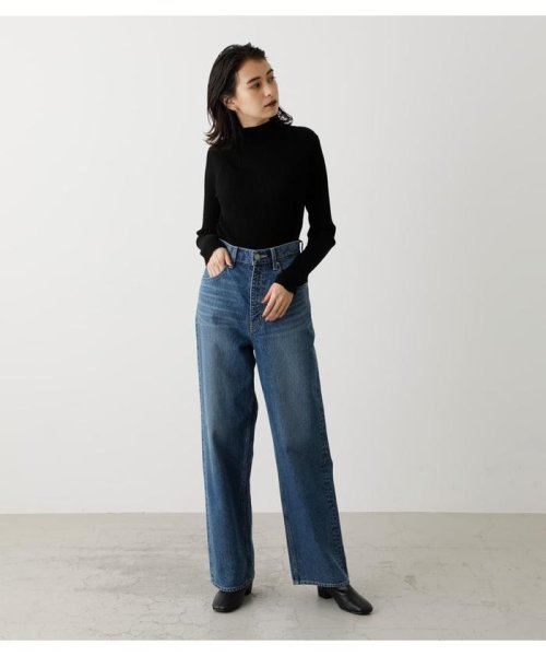 AZUL by moussy(アズールバイマウジー)/HIGH WAIST DENIM WIDE ２/img11