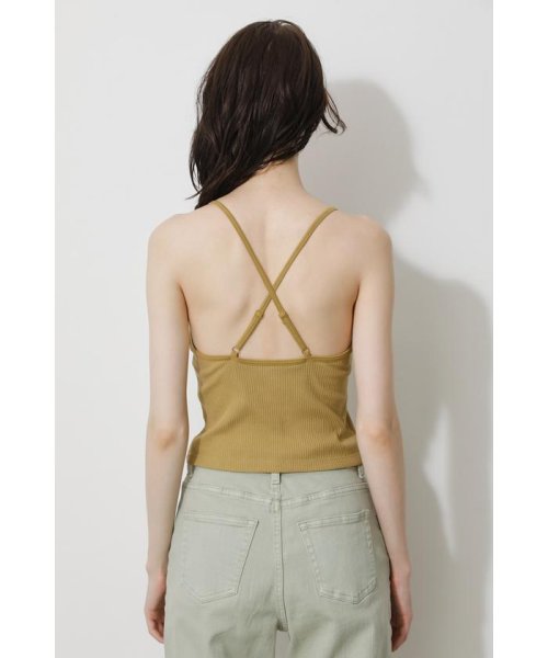 AZUL by moussy(アズールバイマウジー)/BASIC BACK CROSS CAMISOLE/img26