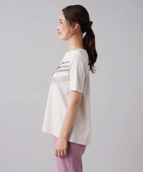 Leilian(レリアン)/ロゴ刺繍Tシャツ/img05
