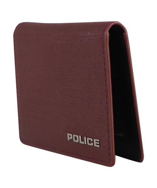 POLICE(ポリス)/ポリス POLICE カードケース 名刺入れ ID 定期入れ メンズ スリム 薄型 トレント TRENTO ブラック ワイン レッド グリーン 黒 PA－706/img04