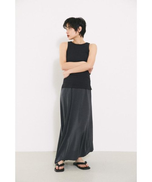 BLACK BY MOUSSY(ブラックバイマウジー)/cotton washable skirt/img01
