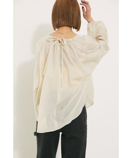 BLACK BY MOUSSY(ブラックバイマウジー)/balloon sleeve blouse/img11