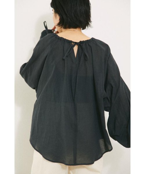 BLACK BY MOUSSY(ブラックバイマウジー)/balloon sleeve blouse/img22