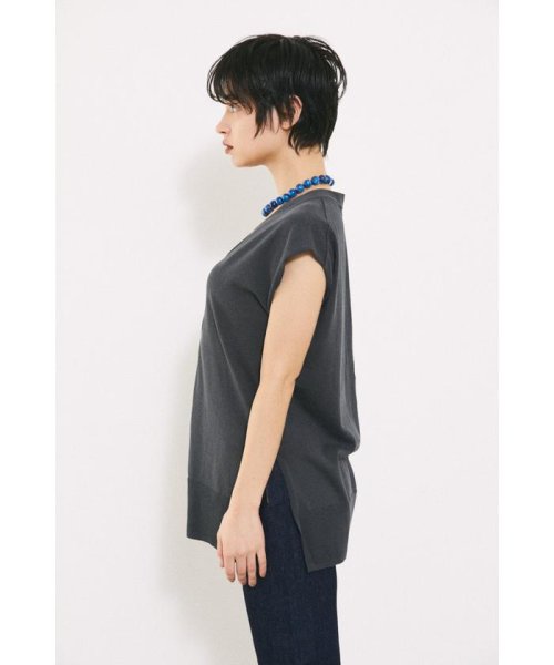 BLACK BY MOUSSY(ブラックバイマウジー)/cotton washable vest/img03