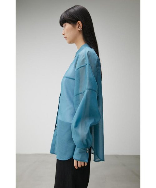 AZUL by moussy(アズールバイマウジー)/FORM SLEEVE SHEER SH/img14