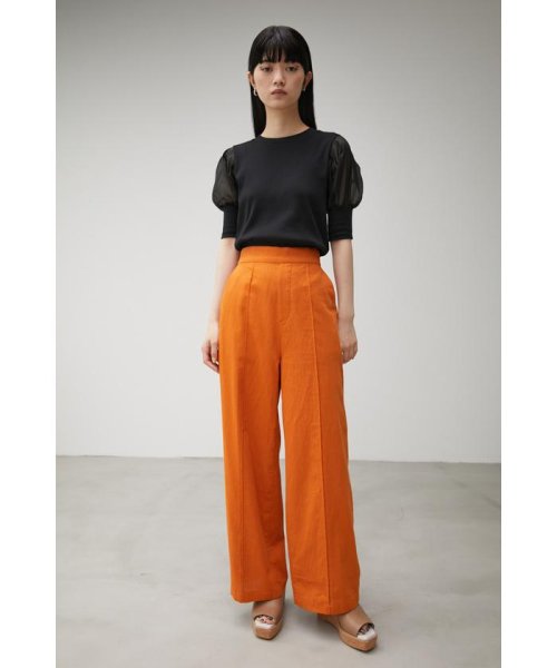 AZUL by moussy(アズールバイマウジー)/LINEN TOUCH COLOR PANTS/img30