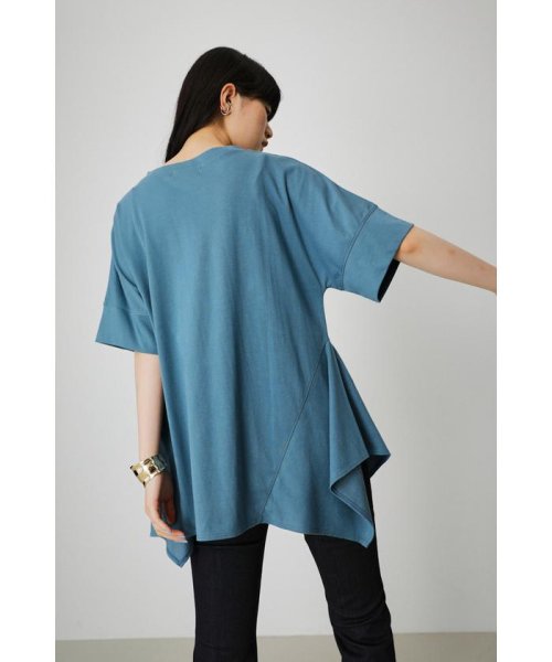 AZUL by moussy(アズールバイマウジー)/SIDE SWITCHING FLARE TEE/img24