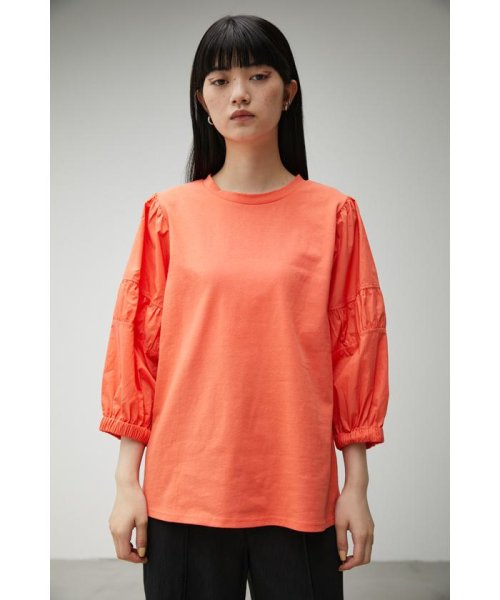 AZUL by moussy(アズールバイマウジー)/SLEEVE SWITCHING DESIGN TOPS/img23