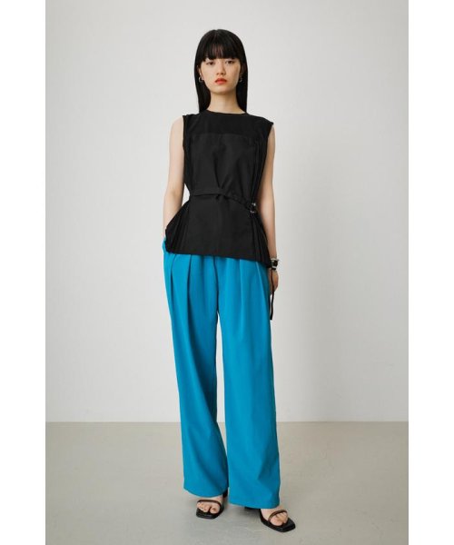 AZUL by moussy(アズールバイマウジー)/PLEATS DOCKING TOPS/img03