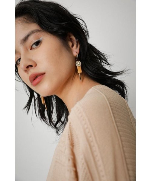 AZUL by moussy(アズールバイマウジー)/CUSTOMIZED HOOP EARRINGS/img23