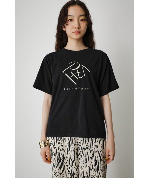 AZUL by moussy(アズールバイマウジー)/PATH MOTIF TEE/img13