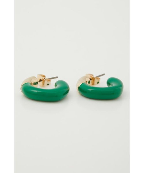 AZUL by moussy(アズールバイマウジー)/COLOR BLOCK HOOP EARRINGS/img11