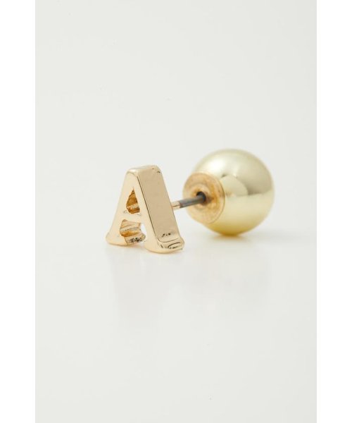 AZUL by moussy(アズールバイマウジー)/PETIT INITIAL EARRINGS/img05