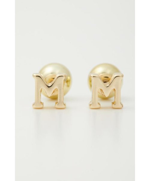AZUL by moussy(アズールバイマウジー)/PETIT INITIAL EARRINGS/img10