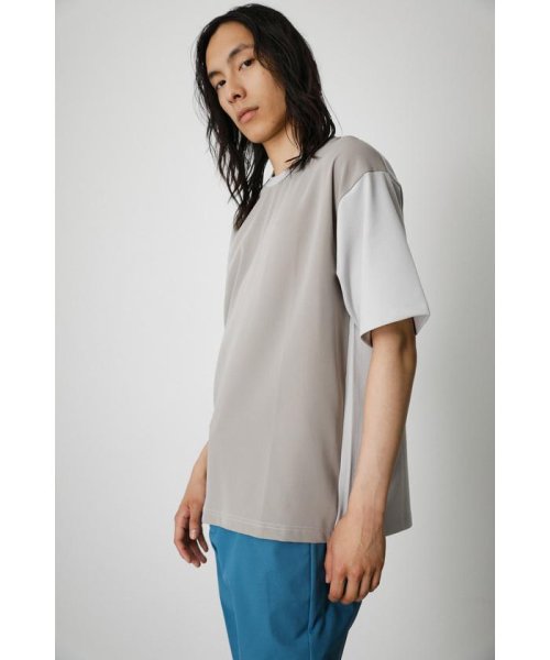 AZUL by moussy(アズールバイマウジー)/DIFFERENT MATERIAL DOCKING TEE/img20