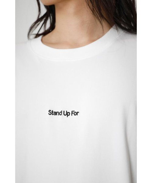 AZUL by moussy(アズールバイマウジー)/STAND UP FOR DRAWCODE TEE/img07