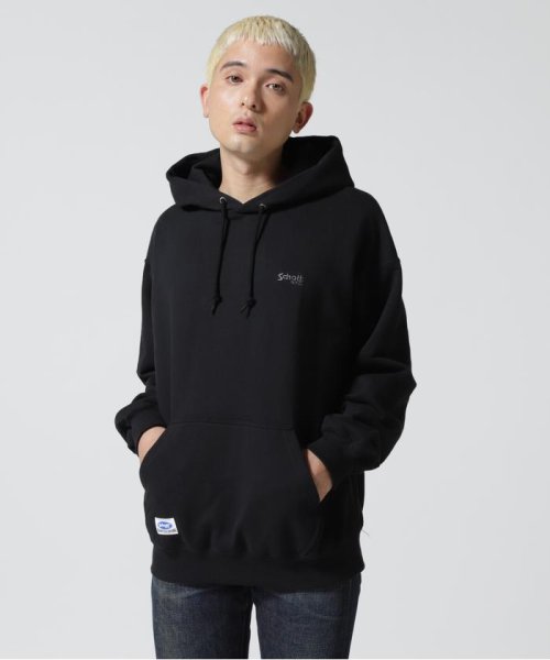 Schott(ショット)/HOODED SWEAT OVAL CHENILLE LOGO/オーバルロゴ パーカー/img03