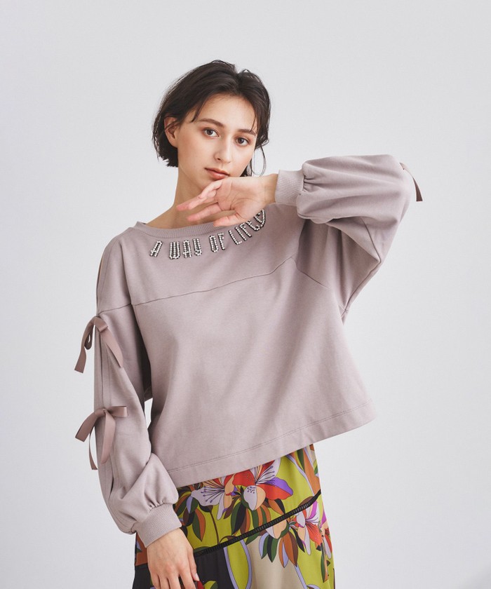 セール】ロゴ裏毛ショートトップ(504826292) | グレースコンチネンタル