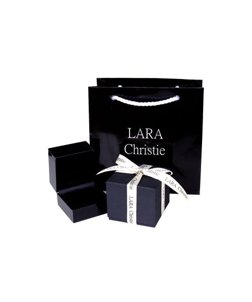 LARA Christie(ララクリスティー)/フープ ピアス レディース PT900 K18YG ララクリスティー プティコレクション le56－0001/img08