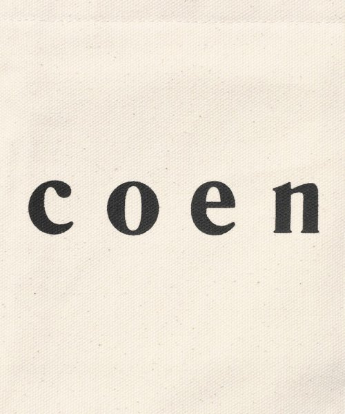 coen(coen)/coen2WAYロゴトートバッグSサイズ/img16