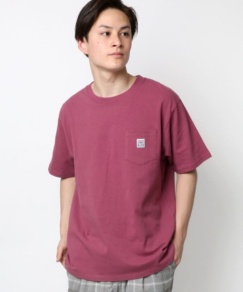 LAZAR(ラザル)/【Lazar】VISION STREET WEAR/ヴィジョンストリートウエア USAコットンポケットTシャツ/img02