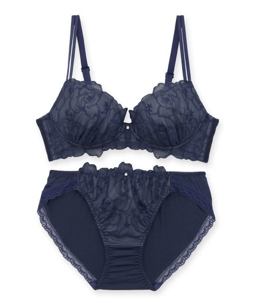 fran de lingerie(フランデランジェリー)/floating flower フローティングフラワー ブラ&ショーツセット B65－G75カップ/img18