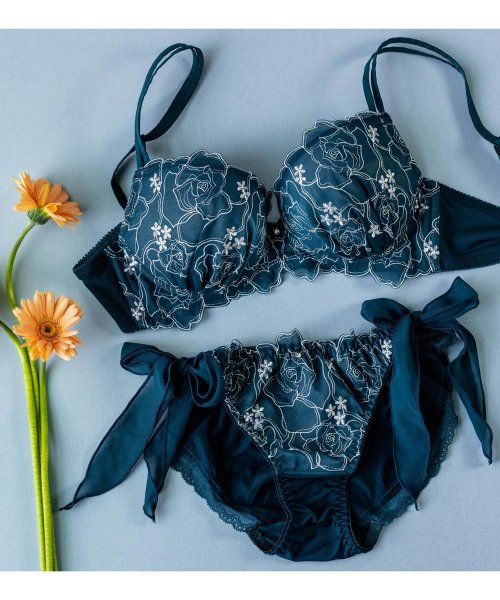 fran de lingerie(フランデランジェリー)/floating flower フローティングフラワー ブラ&ショーツセット B65－G75カップ/img23