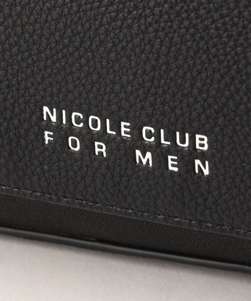 NICOLE CLUB FOR MEN(ニコルクラブフォーメン)/フェイクレザー縦型トートBAG/img05