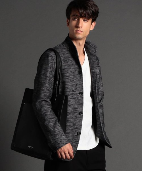 NICOLE CLUB FOR MEN(ニコルクラブフォーメン)/フェイクレザー縦型トートBAG/img06