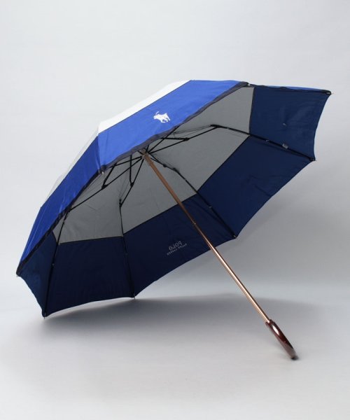 POLO RALPH LAUREN(umbrella)(ポロラルフローレン（傘）)/晴雨兼用折りたたみ日傘　切継 2トーン/img01