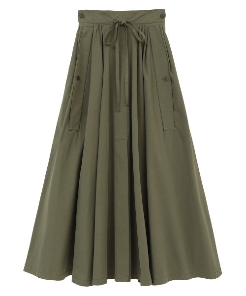 CLANE(クラネ)/2WAY MILITARY VOLUME SKIRT/img37