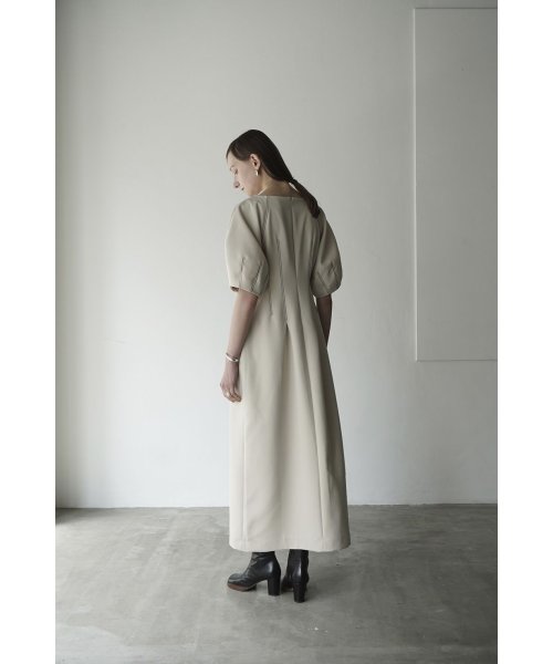 CLANE(クラネ)/STITCH DESIGN PUFF SLEEVE ONE PIECE/img07