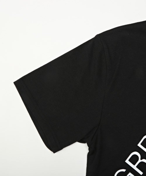 LUXSTYLE(ラグスタイル)/斜めエンボスロゴプリントTシャツ/Tシャツ メンズ 半袖 エンボス加工 ロゴ プリント/img13