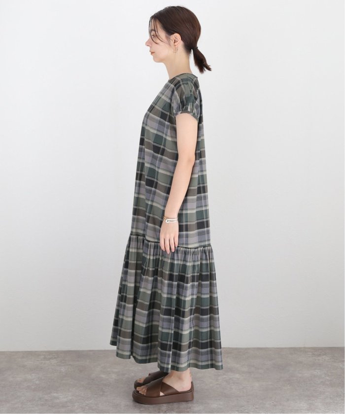 38 割引ブラック系 S おまけ付 Plan C チェック マキシワンピース ドレス 36 ロングワンピース ワンピース ブラック系s Www Unailsalon Com