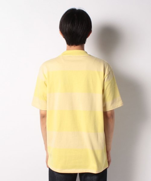 LEVI’S OUTLET(リーバイスアウトレット)/LMC MOCK TEE LMC MUTED LIME WIDE STRIPE/img02