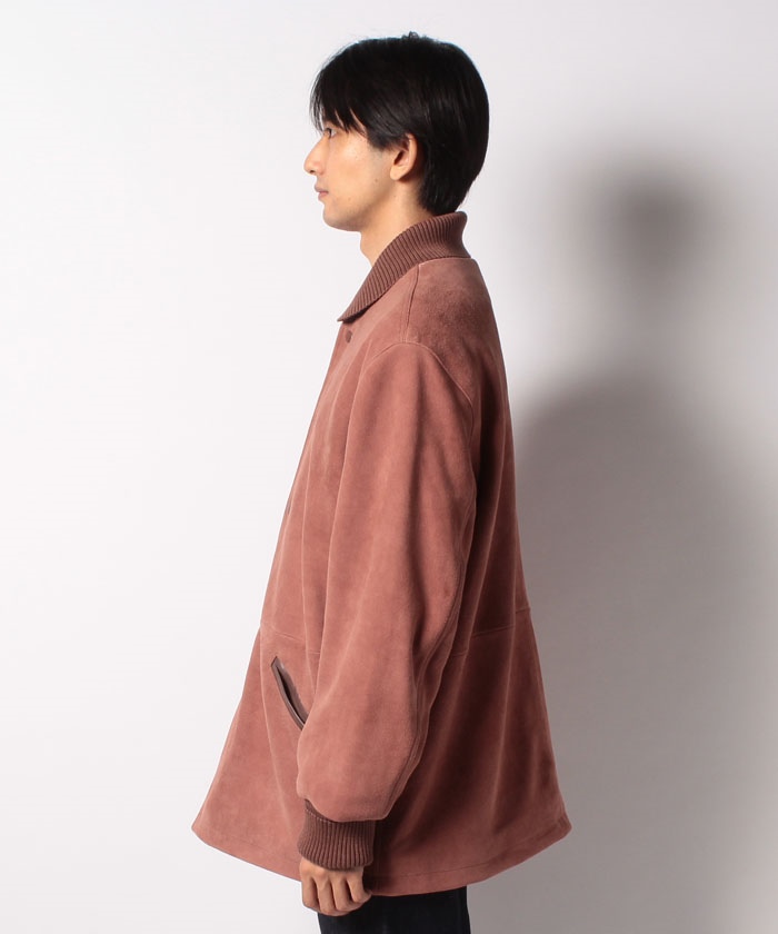 セール】LMC SUEDE SPORTS JACKET COPPER BROWN(504804619