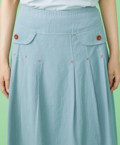 Jocomomola(ホコモモラ)/Hormiga 刺繍スカート/img11