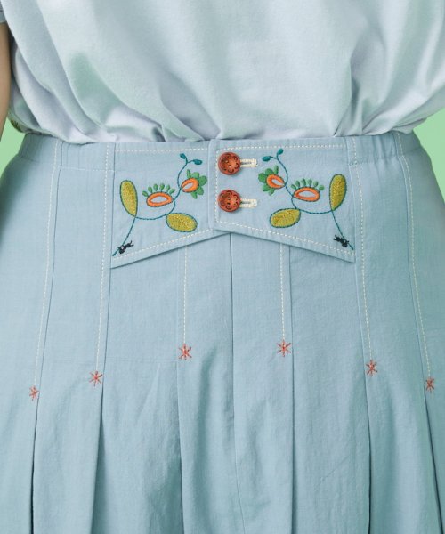 Jocomomola(ホコモモラ)/Hormiga 刺繍スカート/img14