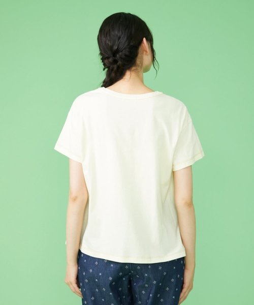 Jocomomola(ホコモモラ)/Ventana 刺繍Tシャツ/img02